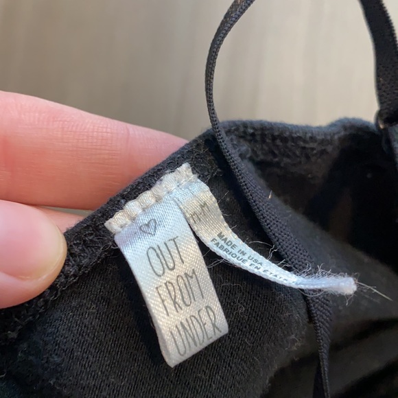 Out from under by urban outfitter black one piece size medium - Picture 2 of 4